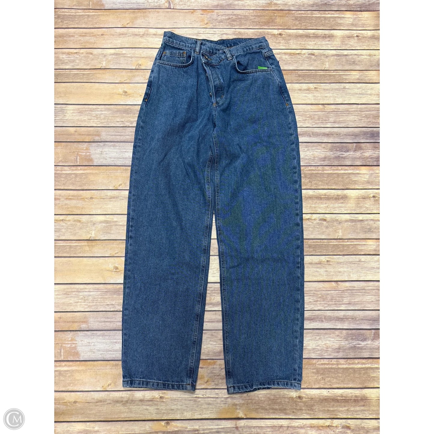 Jeans Straight By Cme In Blue Denim, Size: 6