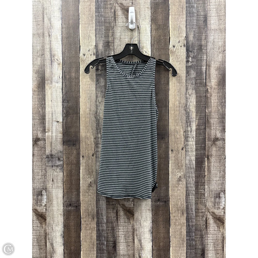 Athletic Tank Top By Lululemon In Striped Pattern, Size: S