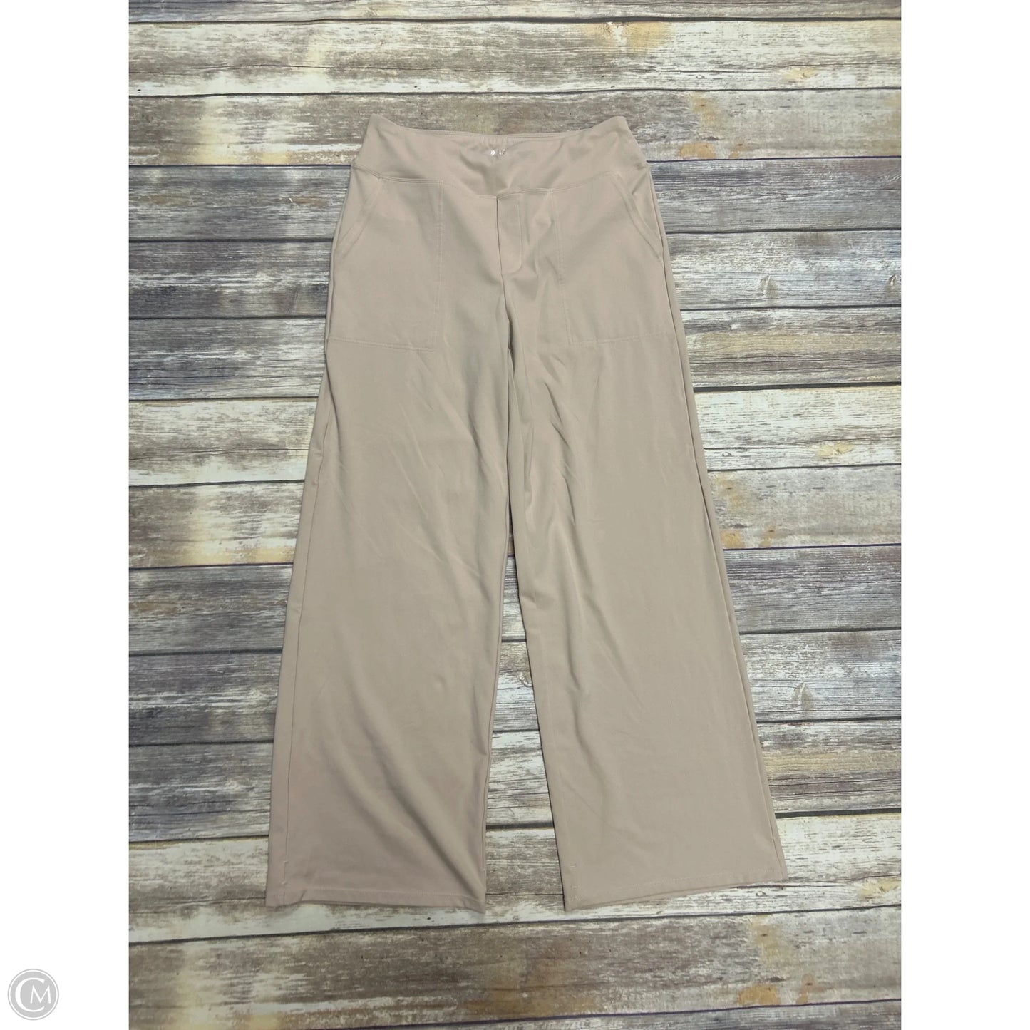 Athletic Pants By Cme In Beige, Size: L