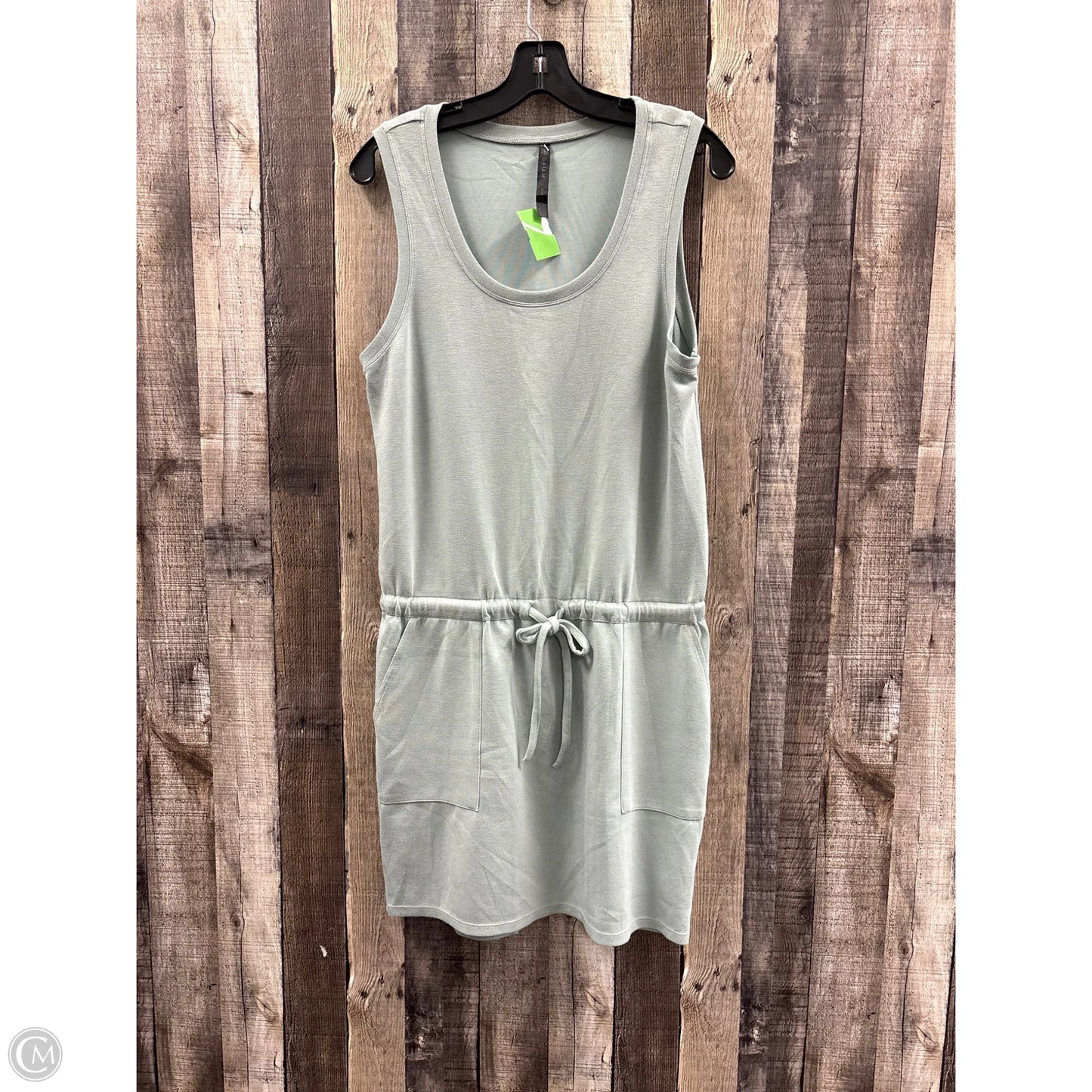 Athletic Dress By Gaiam In Green, Size: L