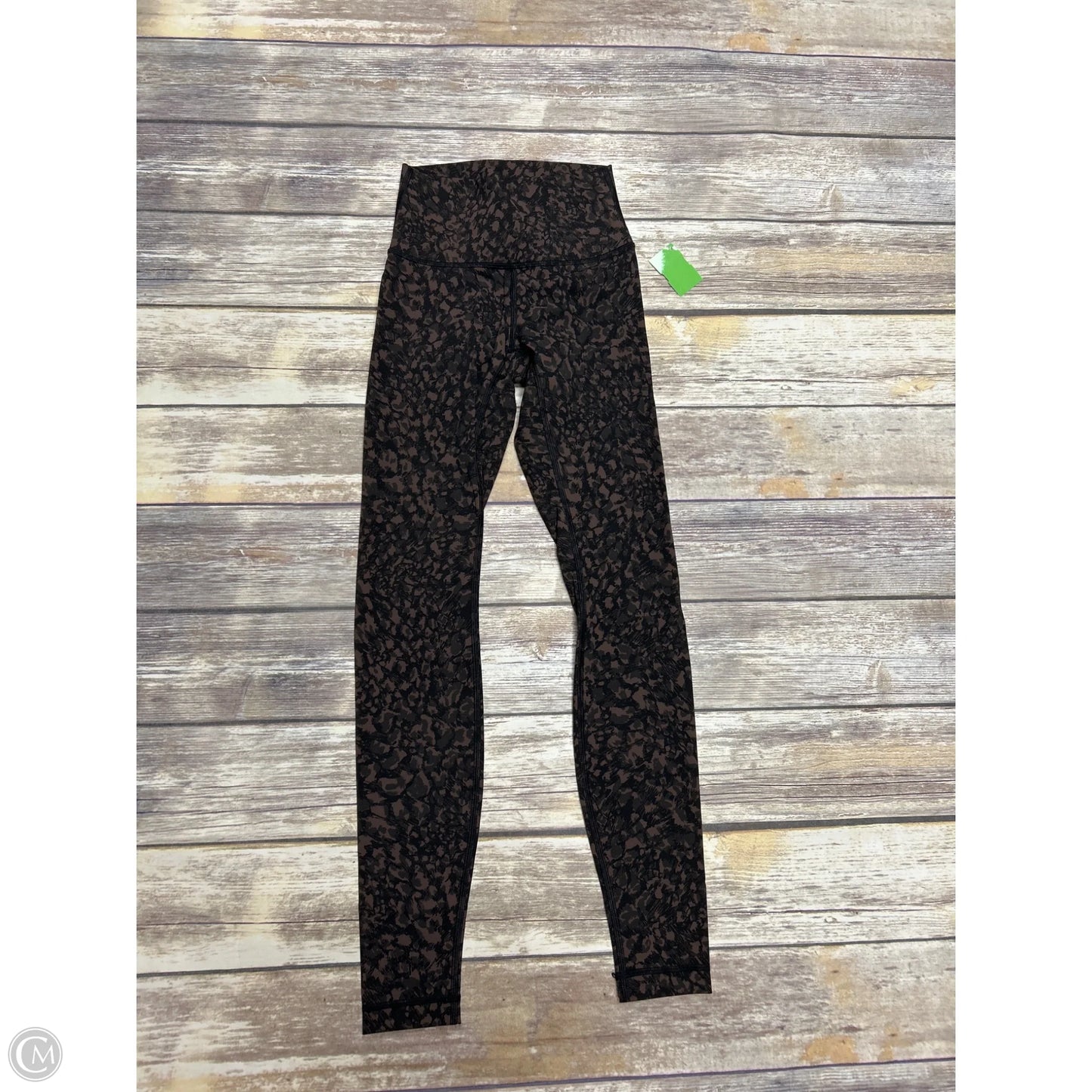 Athletic Leggings By Lululemon In Tie Dye Print, Size: 4