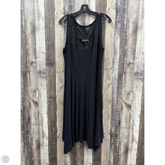 Dress Casual Midi By Lane Bryant In Black, Size: L