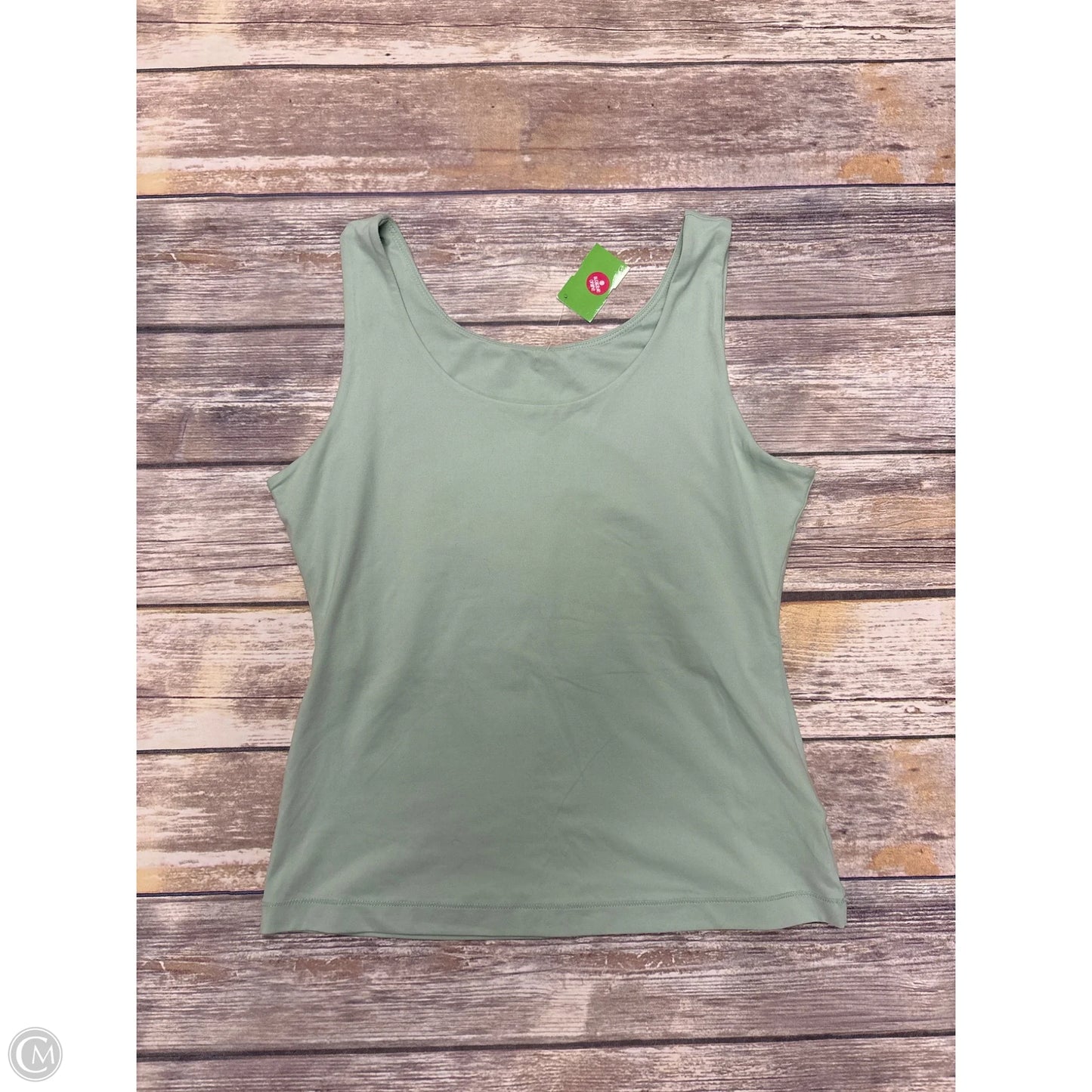 Top Sleeveless Basic By Rae Mode In Green, Size: L