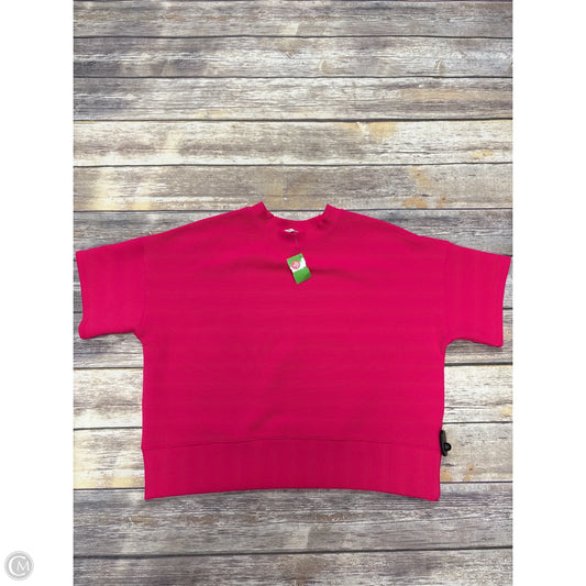 Top Short Sleeve By Zenana In Pink, Size: S