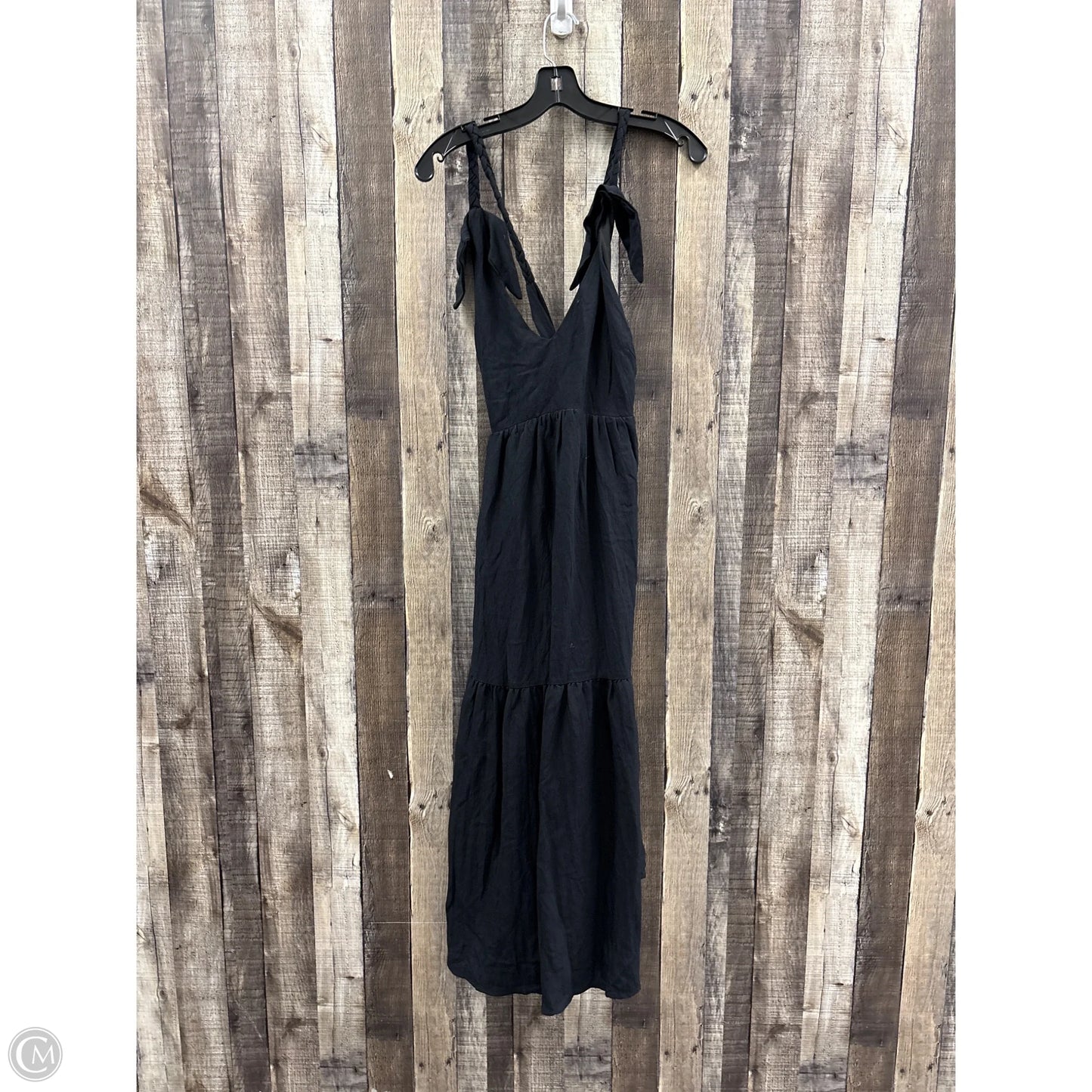 Dress Casual Maxi By Entro In Black, Size: L