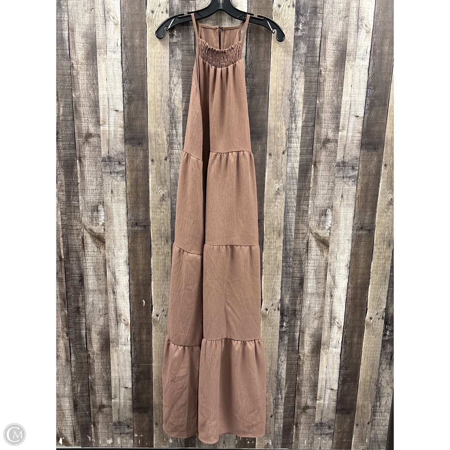 Dress Casual Maxi By Three Bird Nest In Brown, Size: L