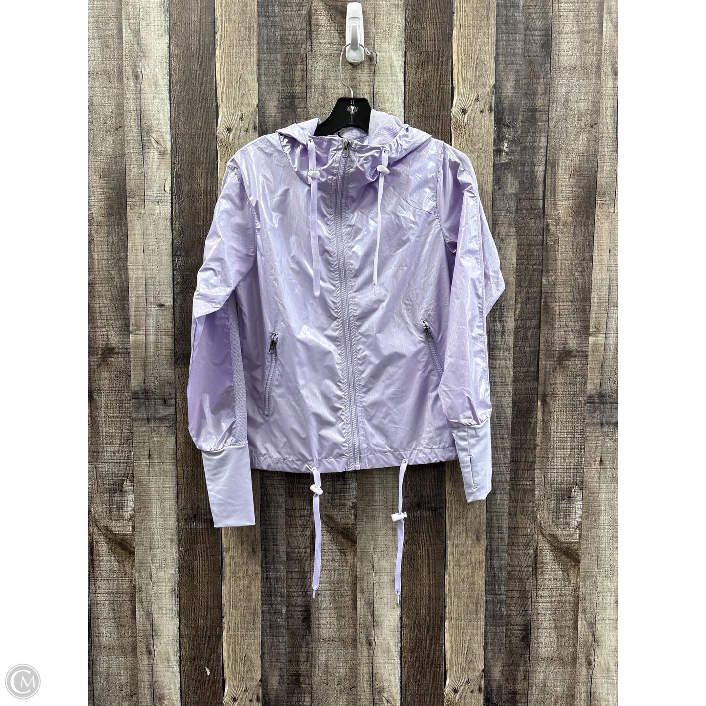 Athletic Jacket By Zyia In Purple, Size: Xs