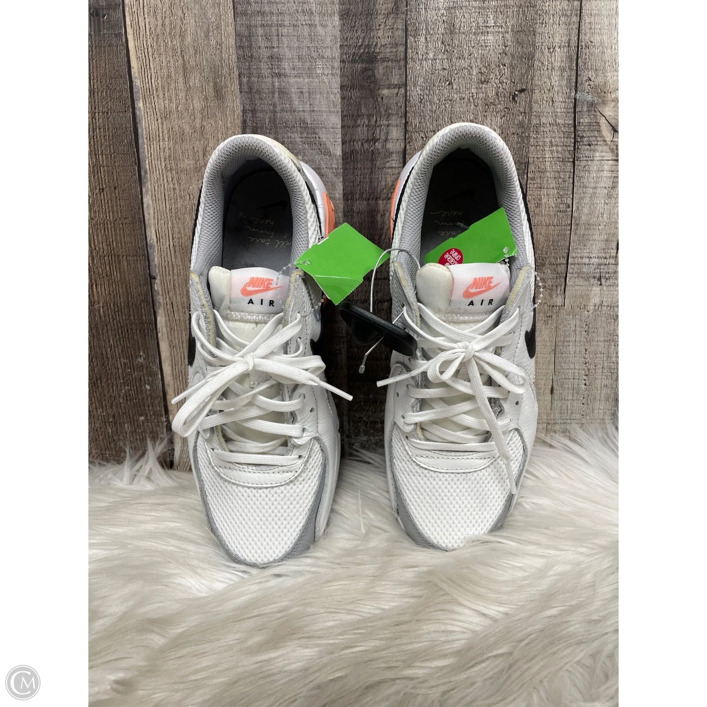 Shoes Athletic By Nike In White, Size: 8