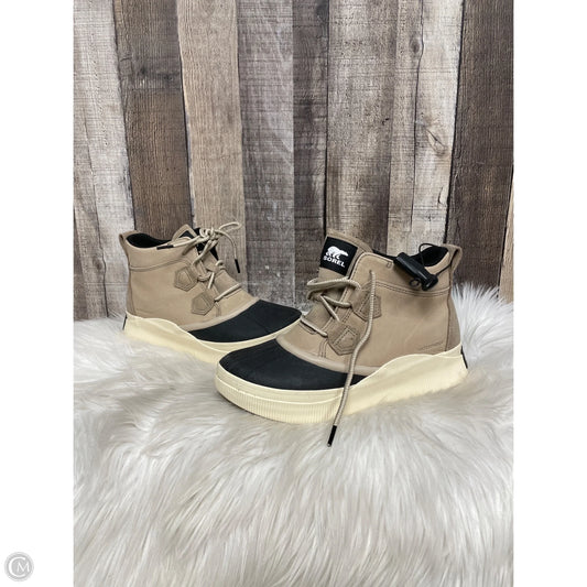 Boots Snow By Sorel In Tan, Size: 8
