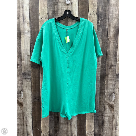 Romper By Cmf In Green, Size: Xl