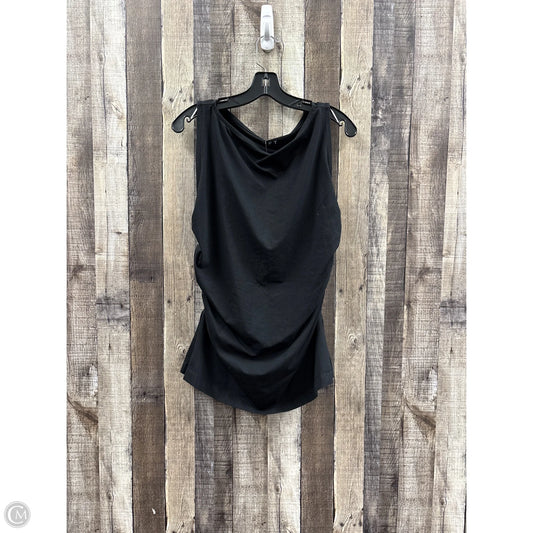 Top Sleeveless By Loft In Black, Size: Xxl