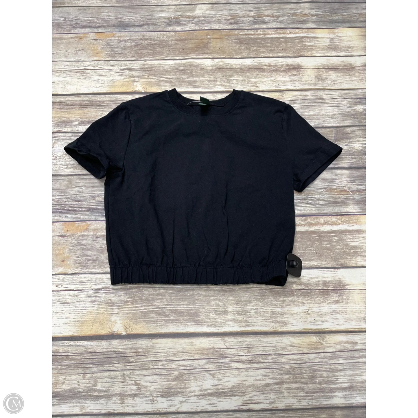 Top Short Sleeve By Wild Fable In Black, Size: Xs