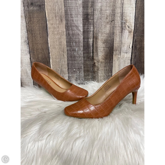 Shoes Heels Stiletto By Journee In Brown, Size: 7.5