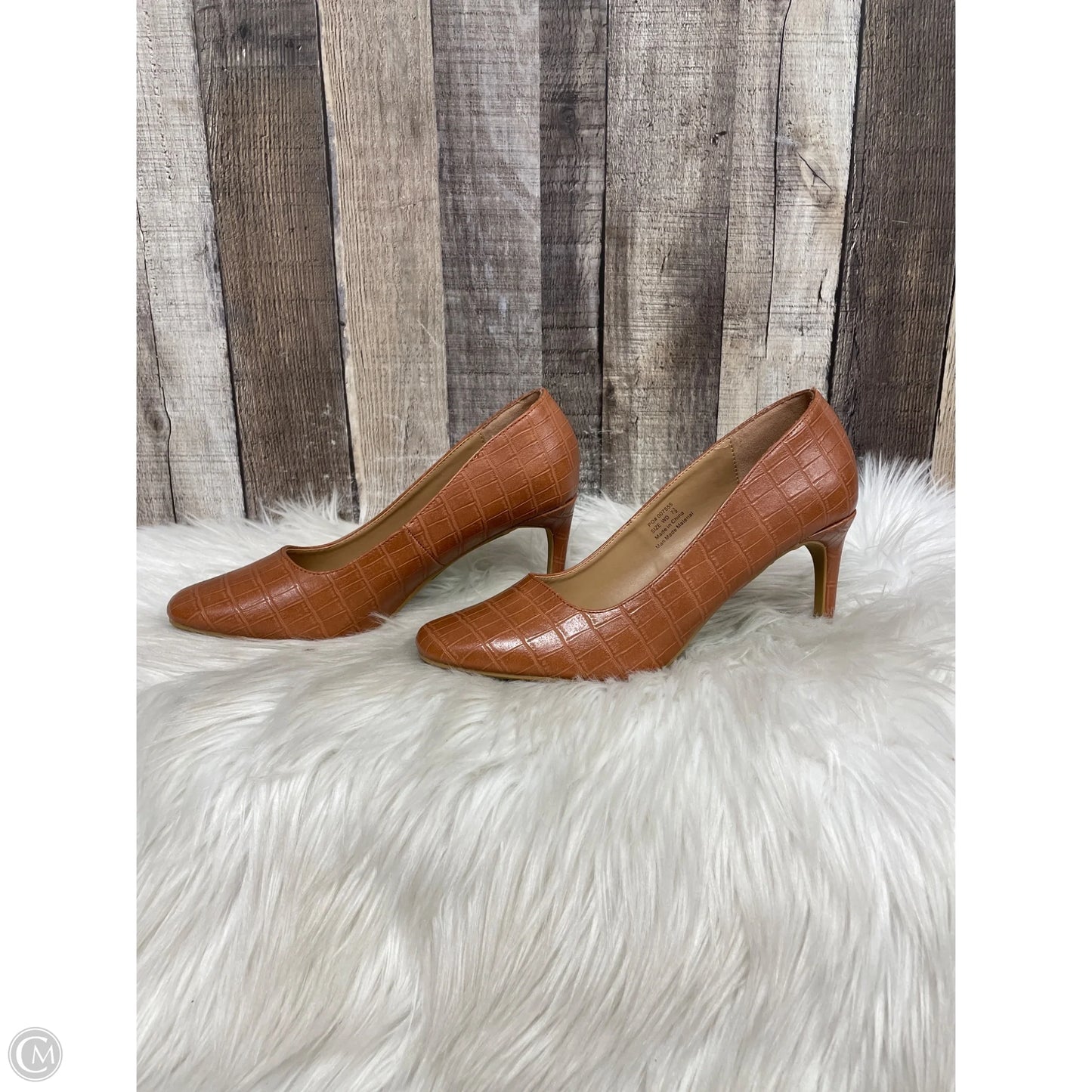 Shoes Heels Stiletto By Journee In Brown, Size: 7.5