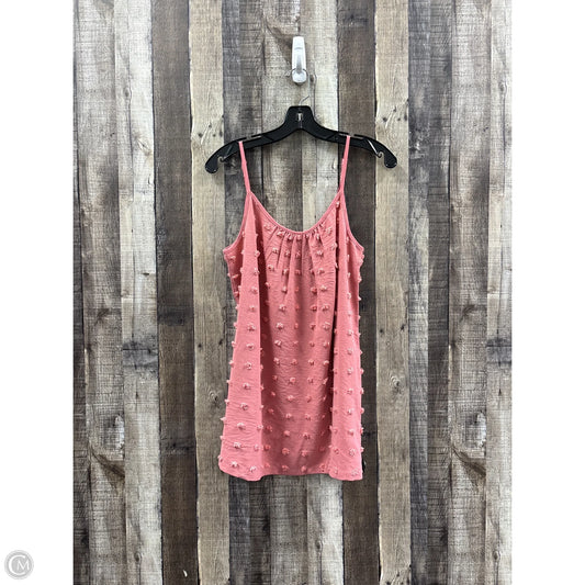 Top Sleeveless By Cmf In Mauve, Size: S