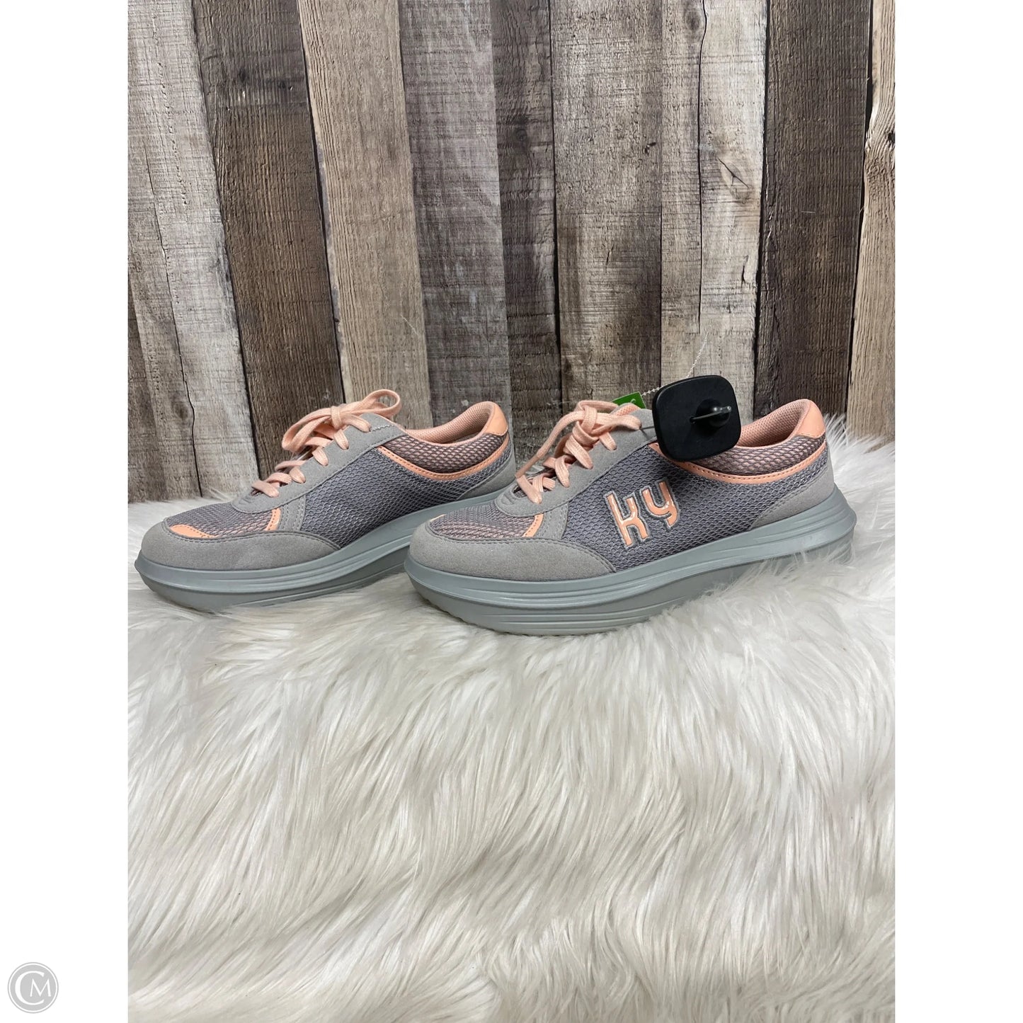Shoes Athletic By Cmb In Grey, Size: 8