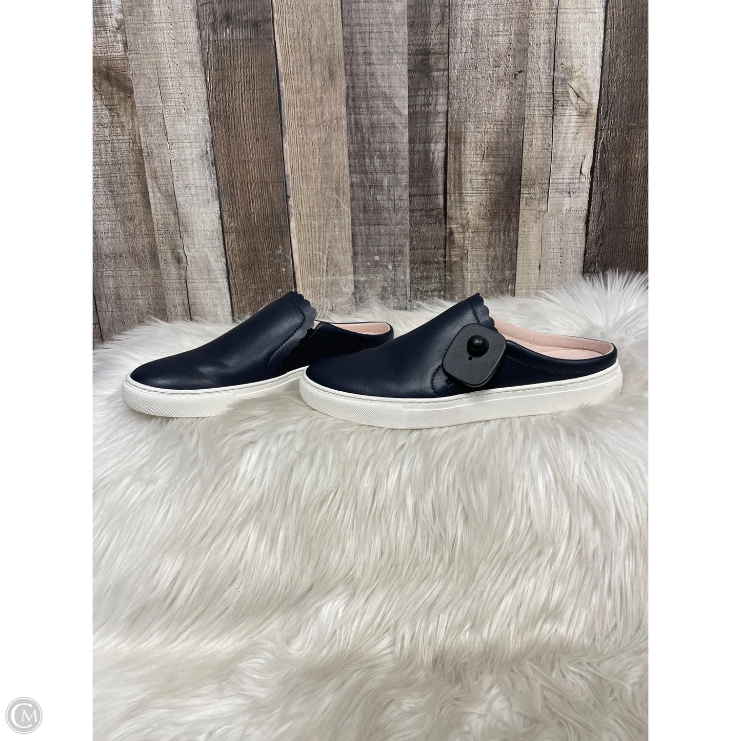 Shoes Designer By Kate Spade In Navy, Size: 8