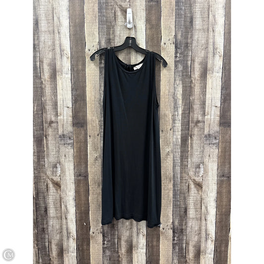 Dress Casual Midi By Loft In Black, Size: M