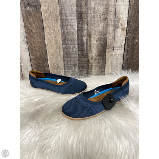 Shoes Flats By Cme In Blue, Size: 8