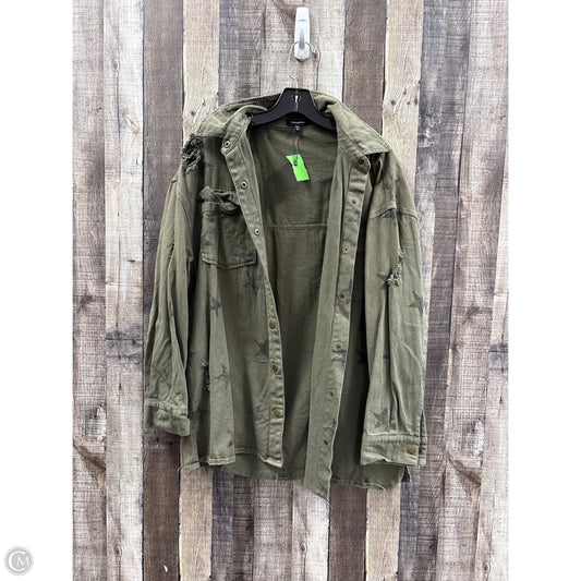Jacket Shirt By Mittoshop In Green, Size: M