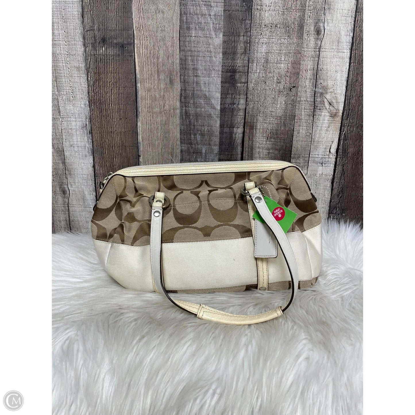 Handbag Designer By Coach, Size: Medium
