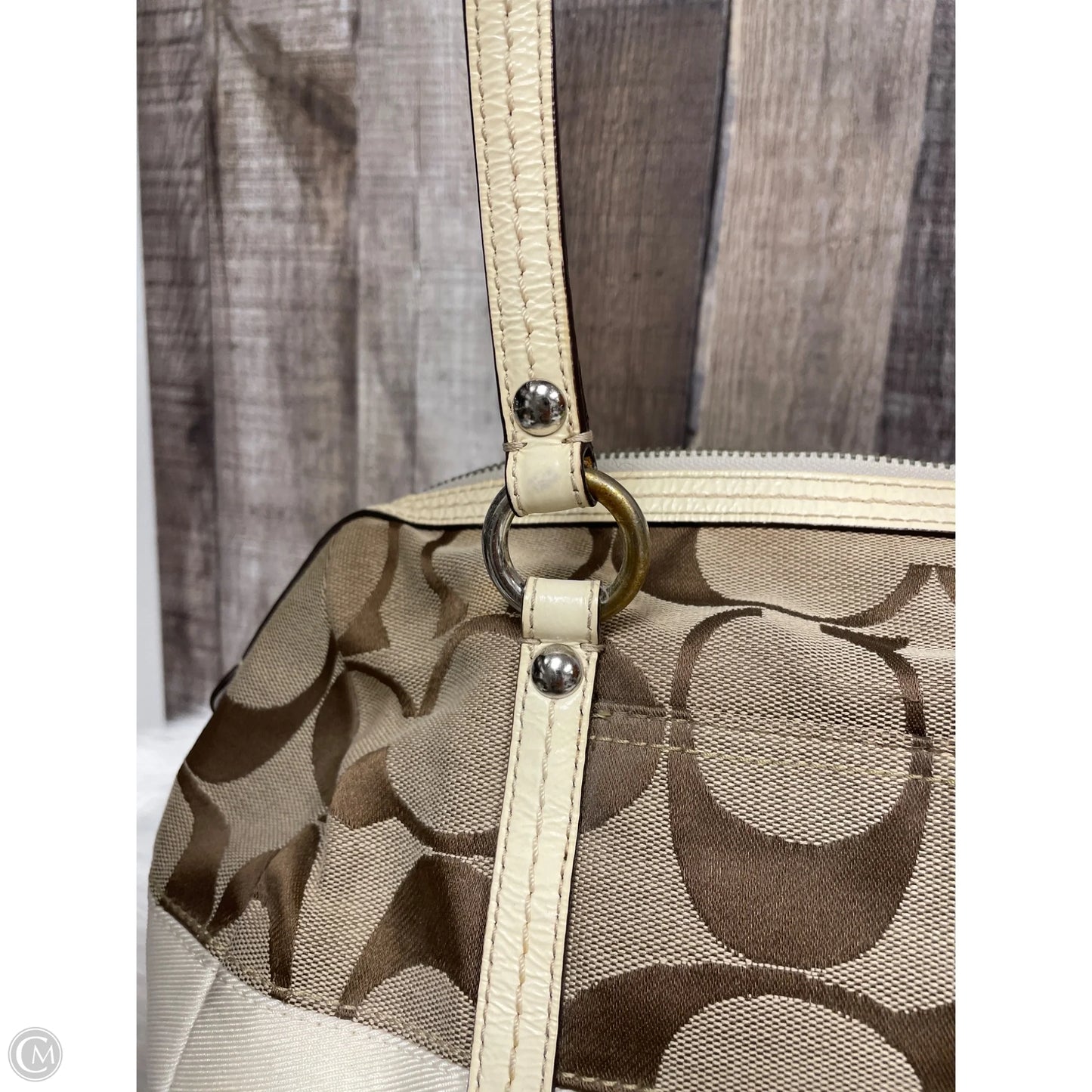 Handbag Designer By Coach, Size: Medium