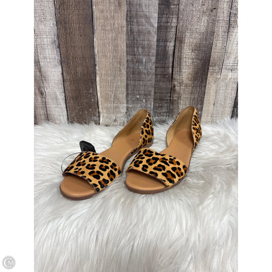 Shoes Flats By J. Crew In Animal Print, Size: 8.5
