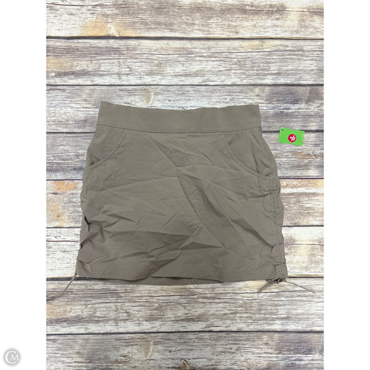 Athletic Skort By Columbia In Tan, Size: S