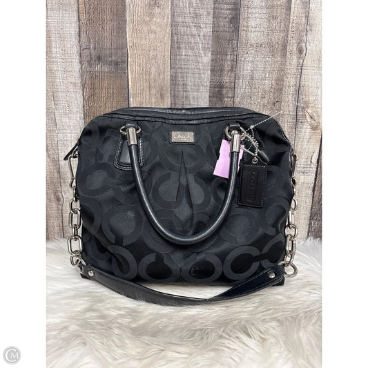 Handbag Designer By Coach, Size: Large