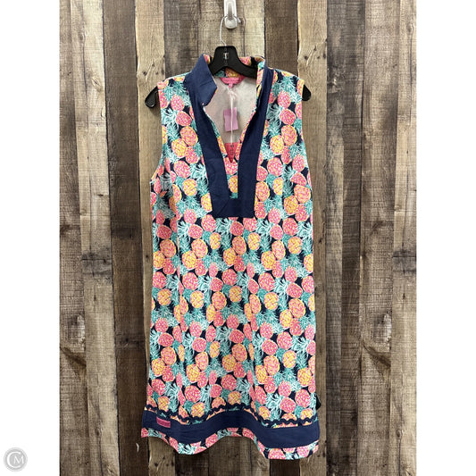 Dress Casual Midi By Simply Southern In Multi-colored, Size: L