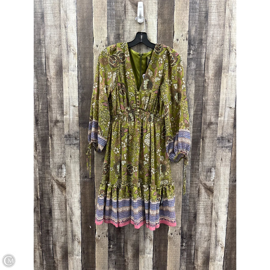 Dress Casual Midi By Taylor In Multi-colored, Size: S