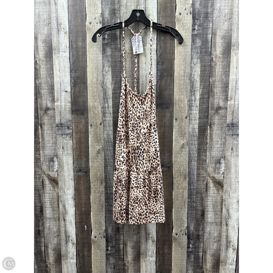Top Sleeveless By Cme In Animal Print, Size: L