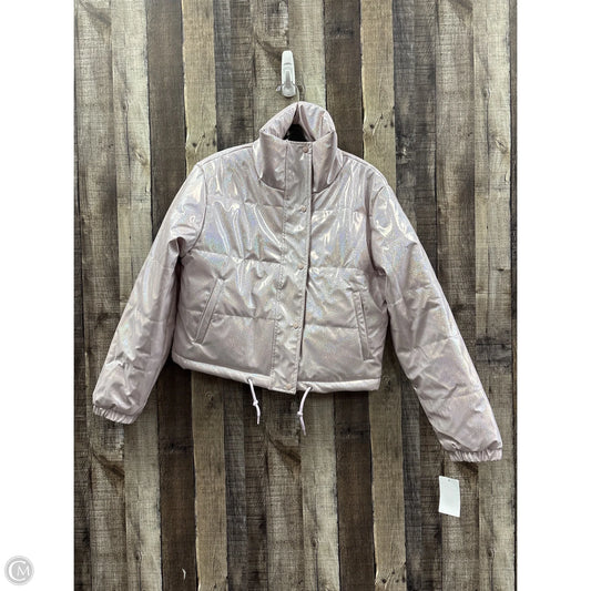 Jacket Puffer & Quilted By Vigoss In Pink, Size: M