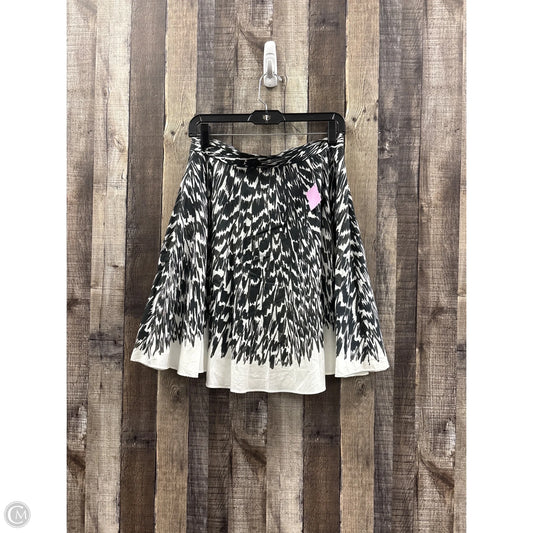 Skirt Designer By Milly In Black & White, Size: M
