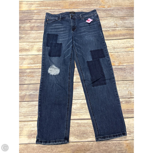 Jeans Boyfriend By Celebrity Pink In Blue Denim, Size: 12