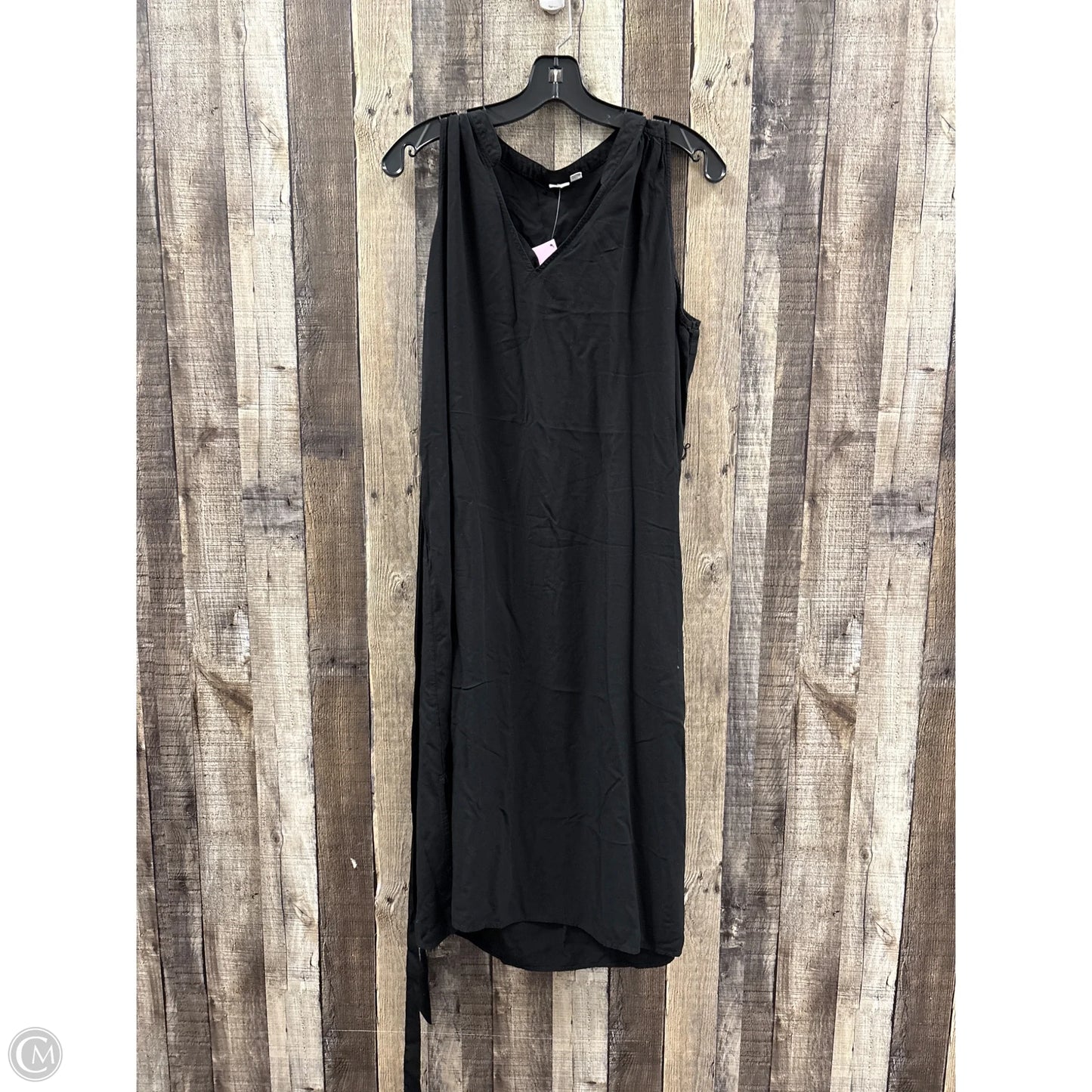 Dress Casual Midi By Gap In Black, Size: Xl