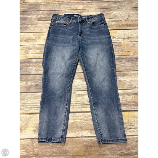 Jeans Skinny By Levis In Blue Denim, Size: 10