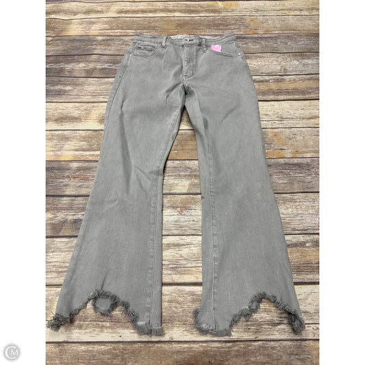 Jeans Boot Cut By Cme In Grey Denim, Size: 12