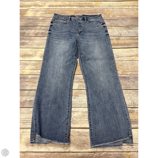 Jeans Boot Cut By Micas In Blue Denim, Size: 12