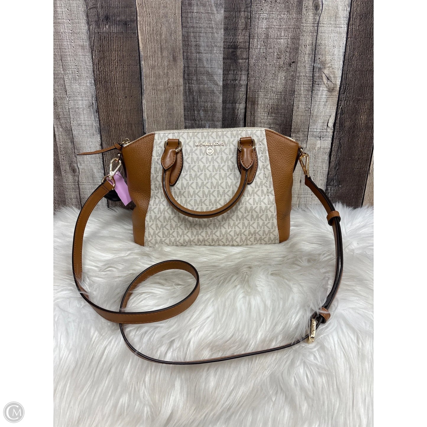 Crossbody Designer By Michael Kors, Size: Medium