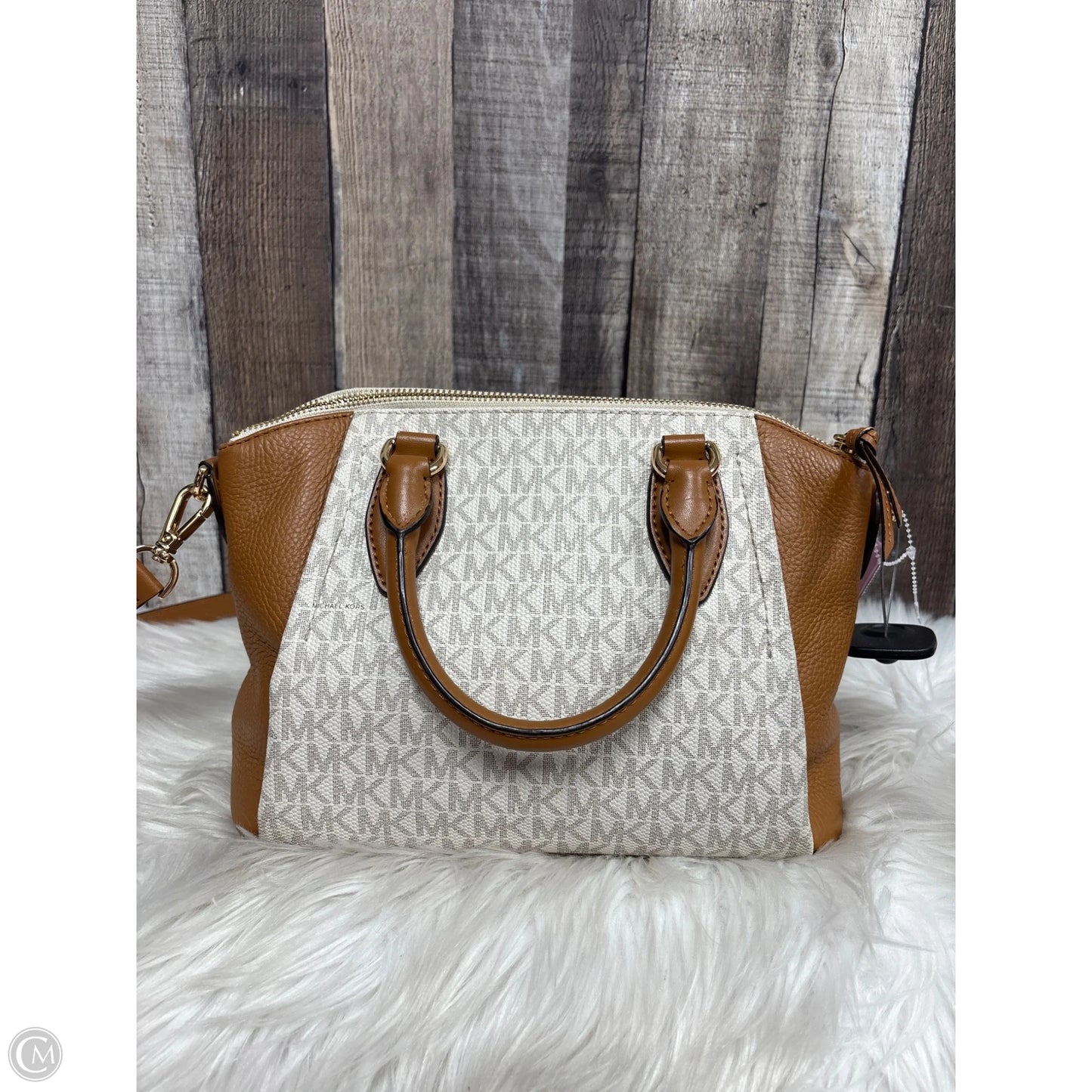 Crossbody Designer By Michael Kors, Size: Medium