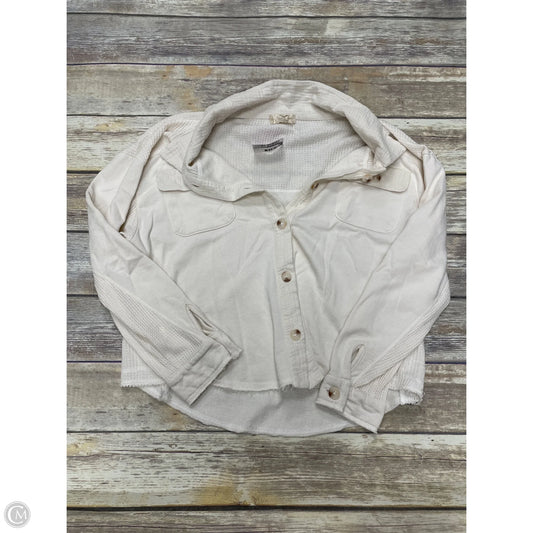 Top Long Sleeve By Altard State In Beige, Size: S