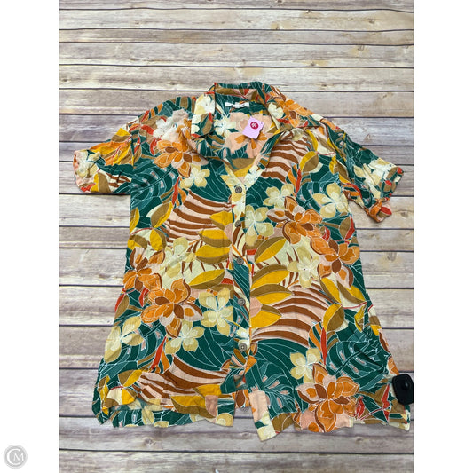 Top Short Sleeve By Rip Curl In Multi-colored, Size: S
