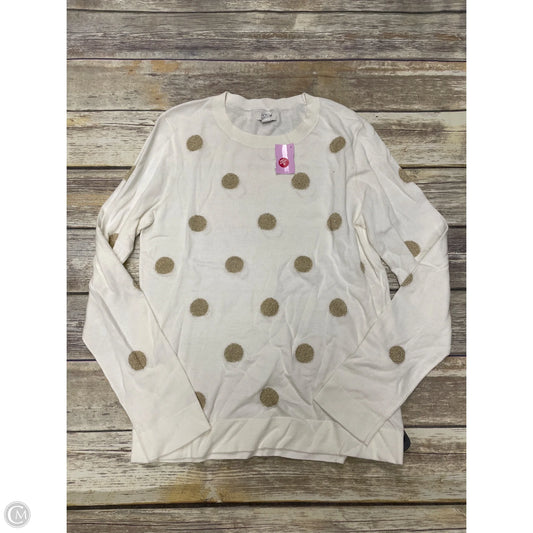 Sweater By J. Crew In Cream, Size: M
