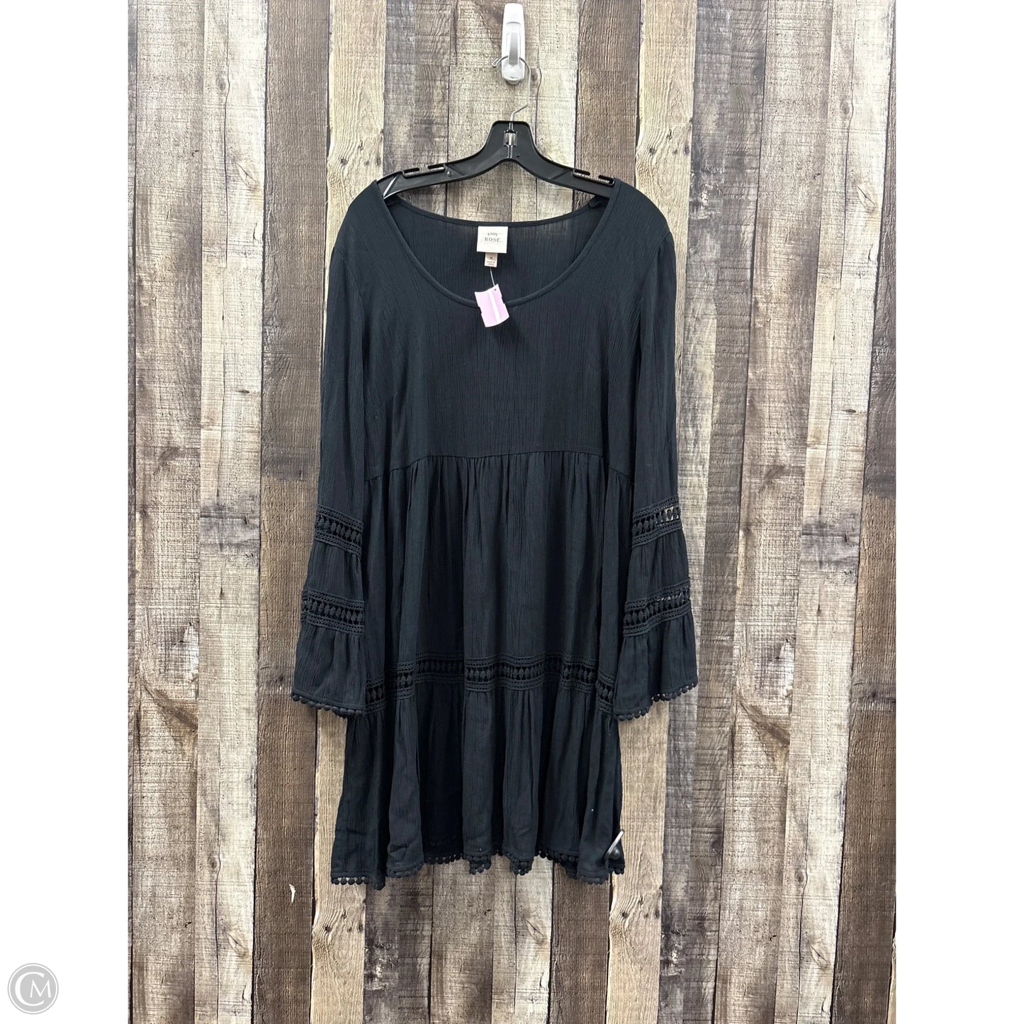 Dress Casual Midi By Knox Rose In Black, Size: M