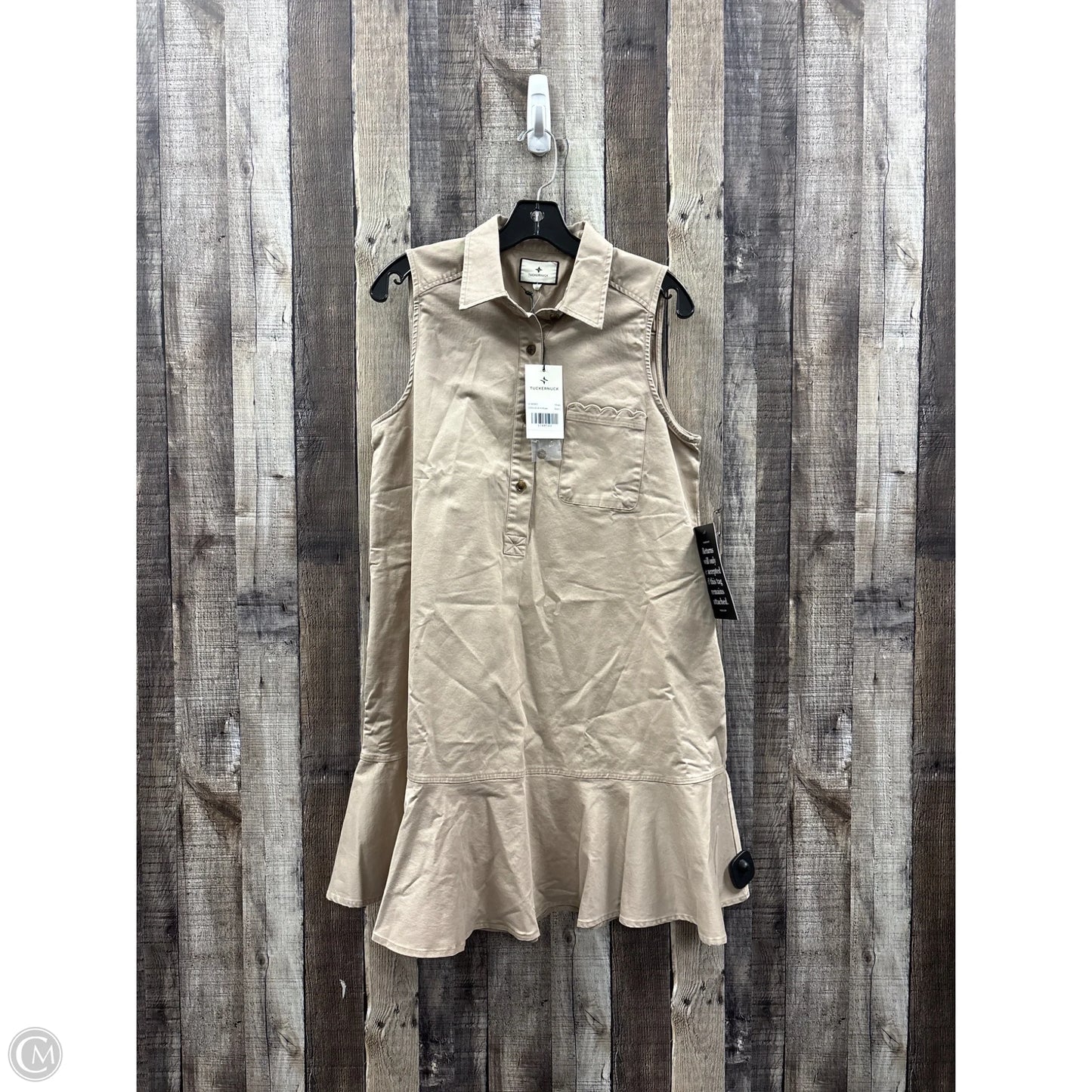 Dress Casual Short By Tuckernuck In Tan, Size: L