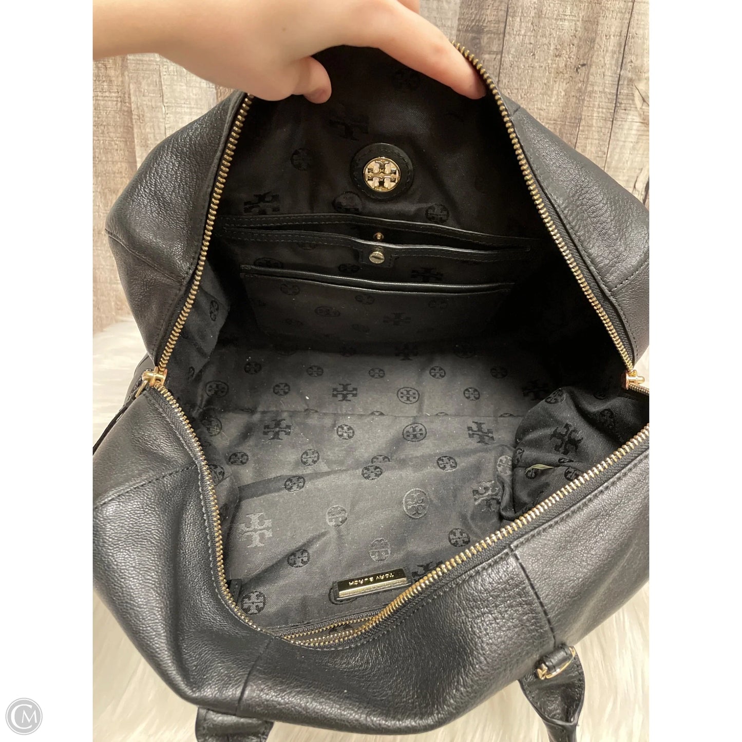 Handbag Designer By Tory Burch, Size: Large