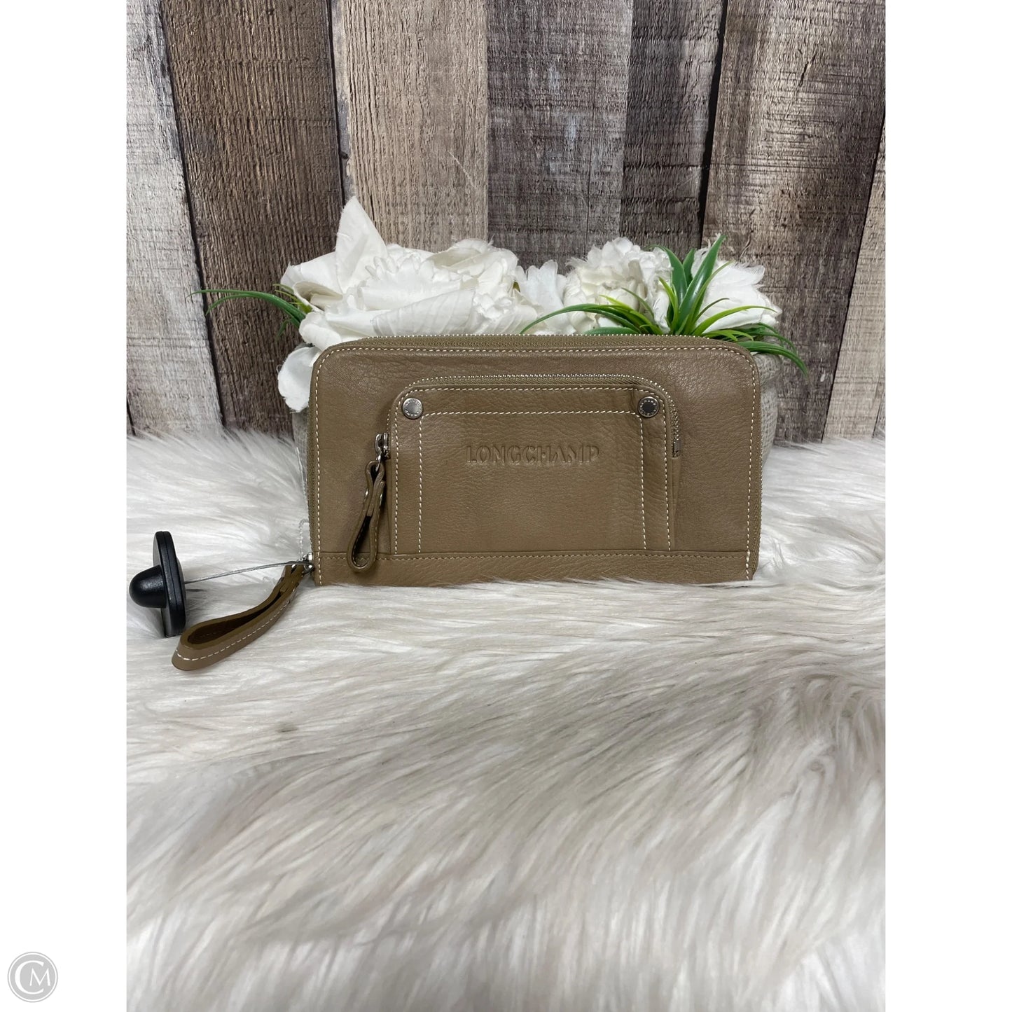 Wristlet Designer By Longchamp, Size: Medium