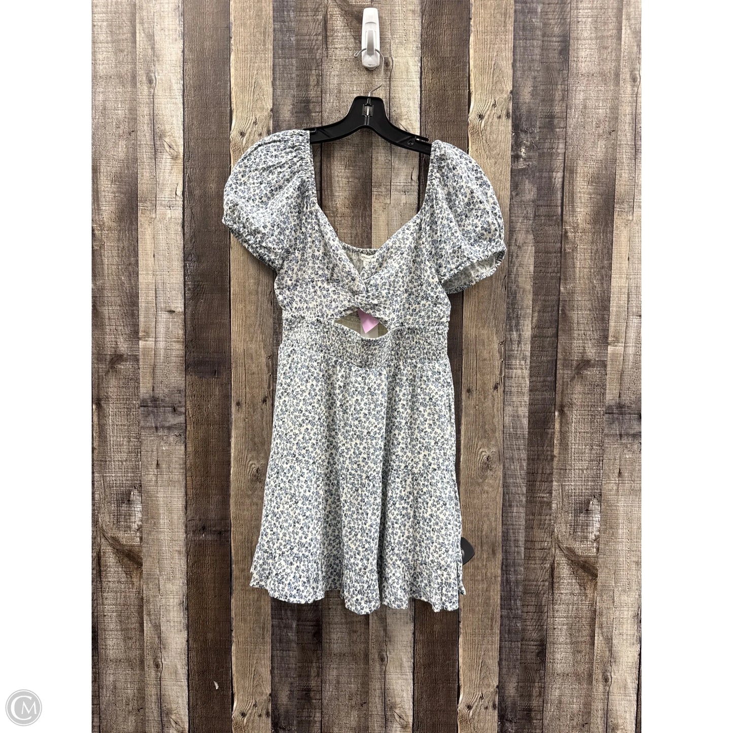 Dress Casual Short By American Eagle In Blue & White, Size: S