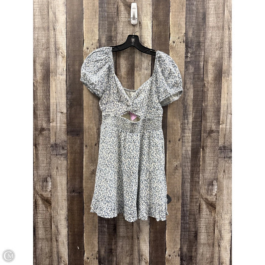Dress Casual Short By American Eagle In Blue & White, Size: S